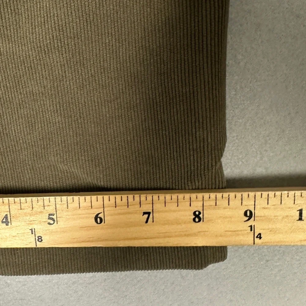 NEW Lululemon ABC Pants Mens 40X32 Olive Brown Relaxed Fit Trouser Cord Corduroy
